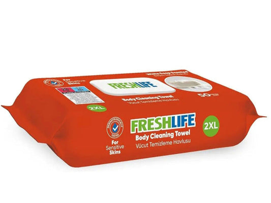 SERVETELE UMEDE ADULTI FRESHLIFE X 50 BUC